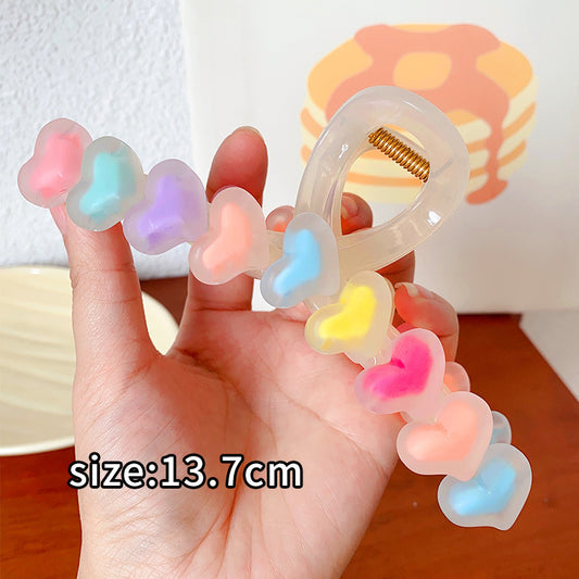 Love Star Hair Clip - Fashionable Simple Accessory